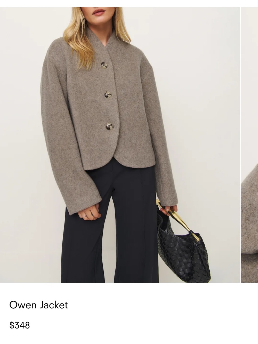 Reformation Owen Jacket